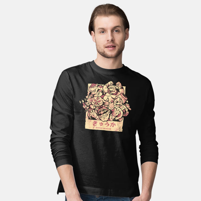 Baddies Vacation-Mens-Long Sleeved-Tee-Arigatees