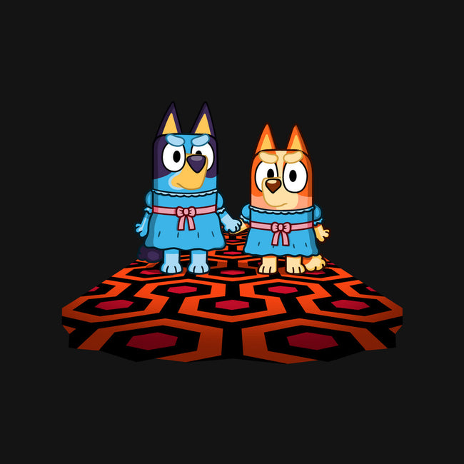 Doggy Twins-Unisex-Crew Neck-Sweatshirt-Raffiti