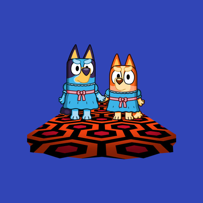 Doggy Twins-Unisex-Pullover-Sweatshirt-Raffiti