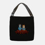 Doggy Twins-None-Adjustable Tote-Bag-Raffiti