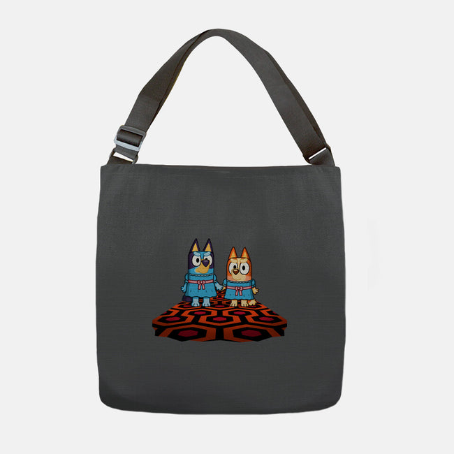 Doggy Twins-None-Adjustable Tote-Bag-Raffiti