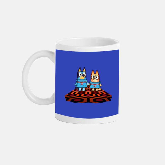 Doggy Twins-None-Mug-Drinkware-Raffiti