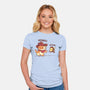 Meowdy And Beehaw-Womens-Fitted-Tee-TechraNova