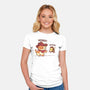 Meowdy And Beehaw-Womens-Fitted-Tee-TechraNova