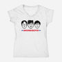 Work Boys-Womens-V-Neck-Tee-jasesa