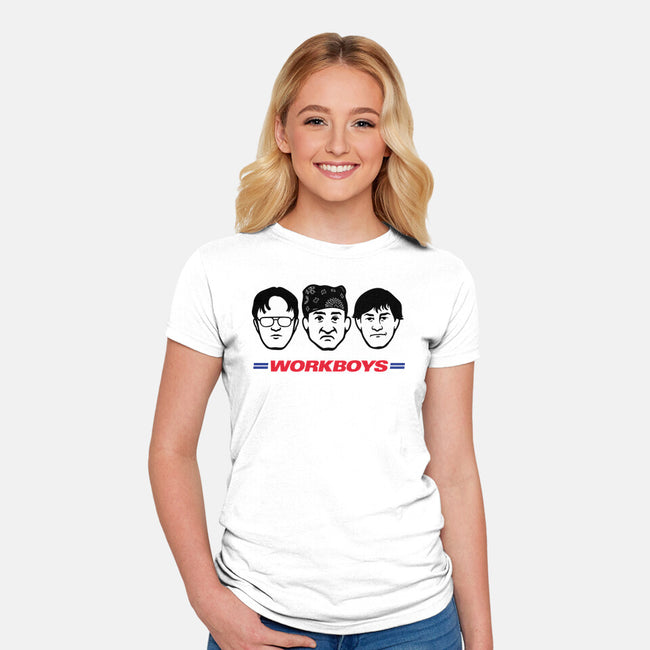 Work Boys-Womens-Fitted-Tee-jasesa