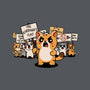 Cat Protest-Unisex-Basic-Tank-fanfabio