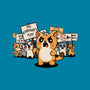 Cat Protest-Unisex-Basic-Tank-fanfabio