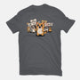 Cat Protest-Womens-Fitted-Tee-fanfabio