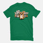 Cat Protest-Womens-Fitted-Tee-fanfabio
