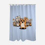 Cat Protest-None-Polyester-Shower Curtain-fanfabio