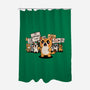 Cat Protest-None-Polyester-Shower Curtain-fanfabio