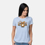 Cat Protest-Womens-Basic-Tee-fanfabio