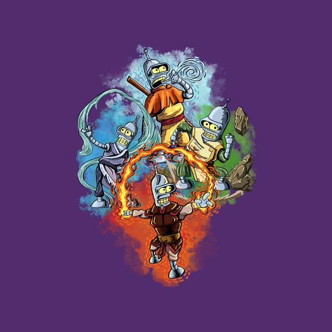 Elemental Bender-Unisex-Crew Neck-Sweatshirt-nickzzarto