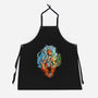 Elemental Bender-Unisex-Kitchen-Apron-nickzzarto