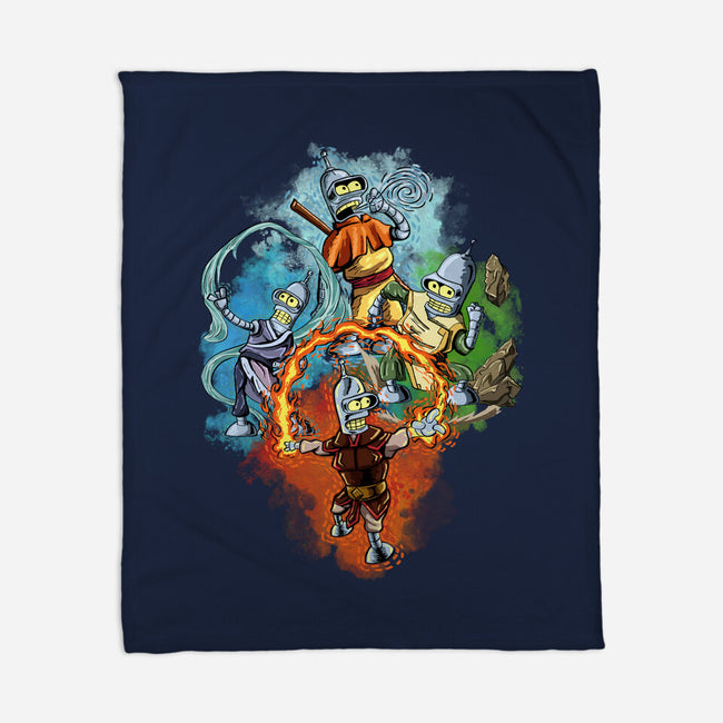 Elemental Bender-None-Fleece-Blanket-nickzzarto