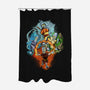 Elemental Bender-None-Polyester-Shower Curtain-nickzzarto