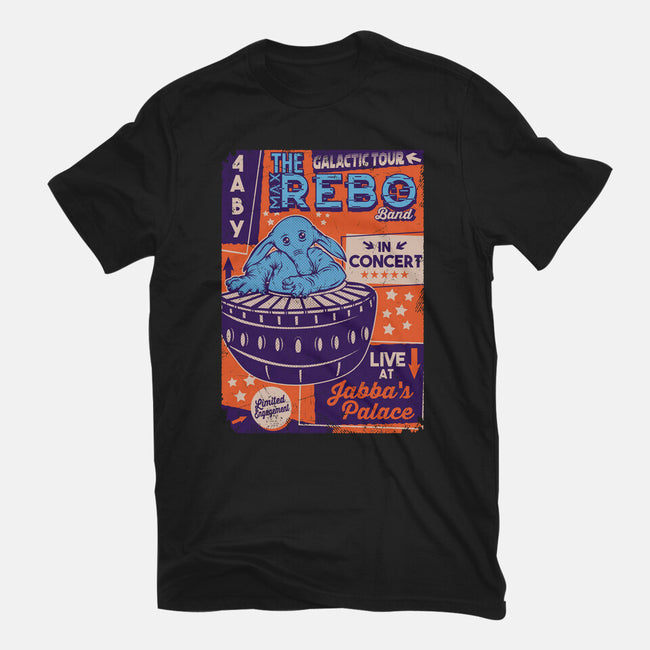 Max Rebo Live-Womens-Fitted-Tee-CarloJ1956