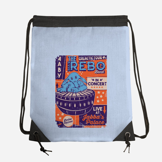Max Rebo Live-None-Drawstring-Bag-CarloJ1956