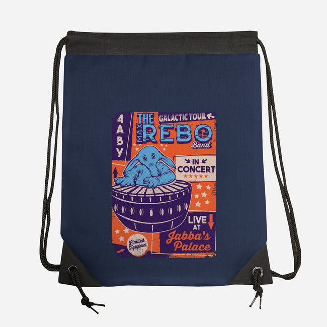 Max Rebo Live-None-Drawstring-Bag-CarloJ1956