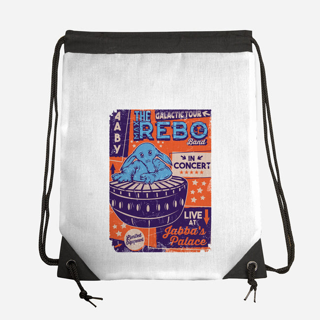 Max Rebo Live-None-Drawstring-Bag-CarloJ1956