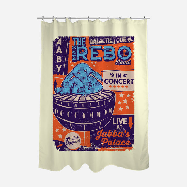 Max Rebo Live-None-Polyester-Shower Curtain-CarloJ1956