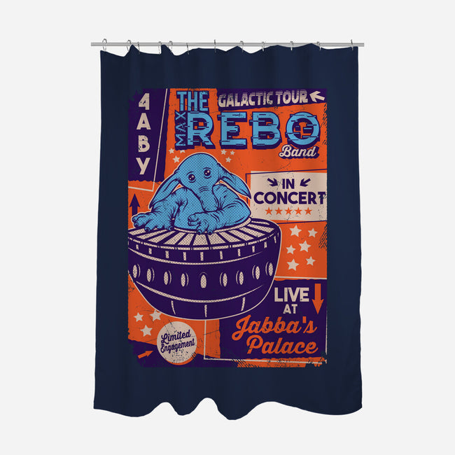 Max Rebo Live-None-Polyester-Shower Curtain-CarloJ1956