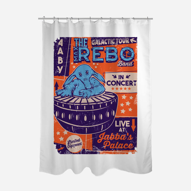 Max Rebo Live-None-Polyester-Shower Curtain-CarloJ1956