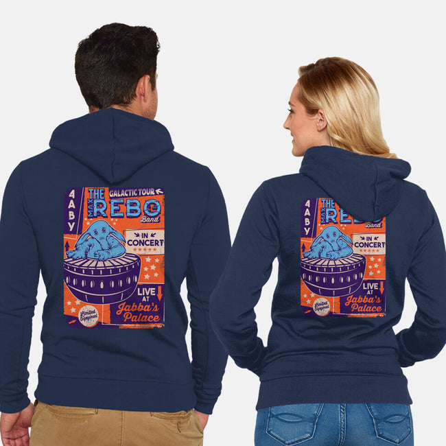 Max Rebo Live-Unisex-Zip-Up-Sweatshirt-CarloJ1956