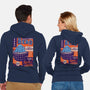 Max Rebo Live-Unisex-Zip-Up-Sweatshirt-CarloJ1956