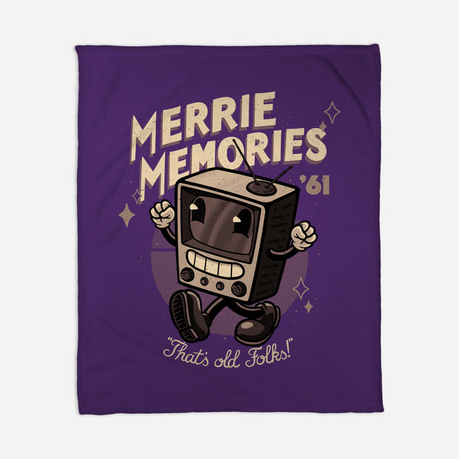 Merrie Memories-None-Fleece-Blanket-teesgeex