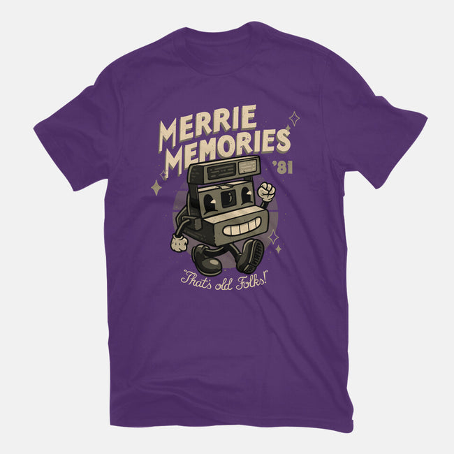 Merrie Memories Folks-Womens-Basic-Tee-teesgeex