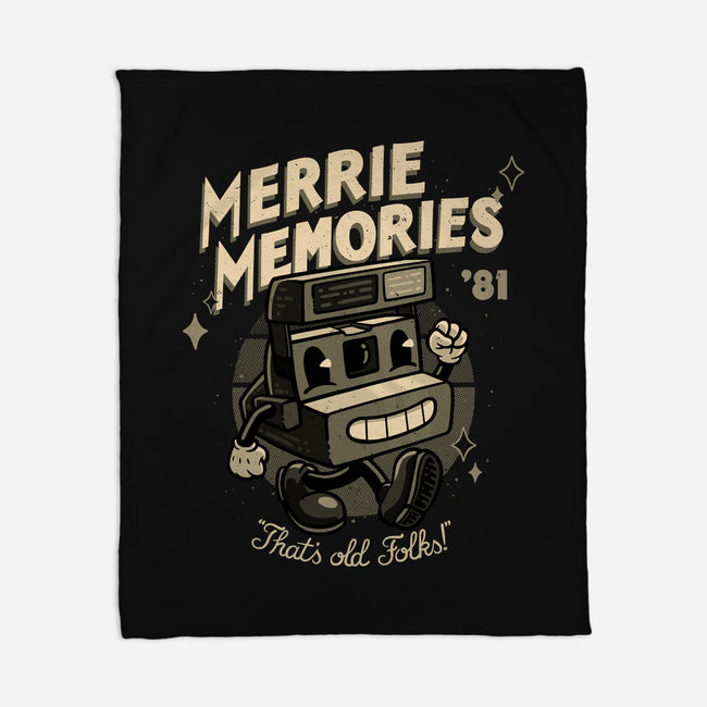 Merrie Memories Folks-None-Fleece-Blanket-teesgeex