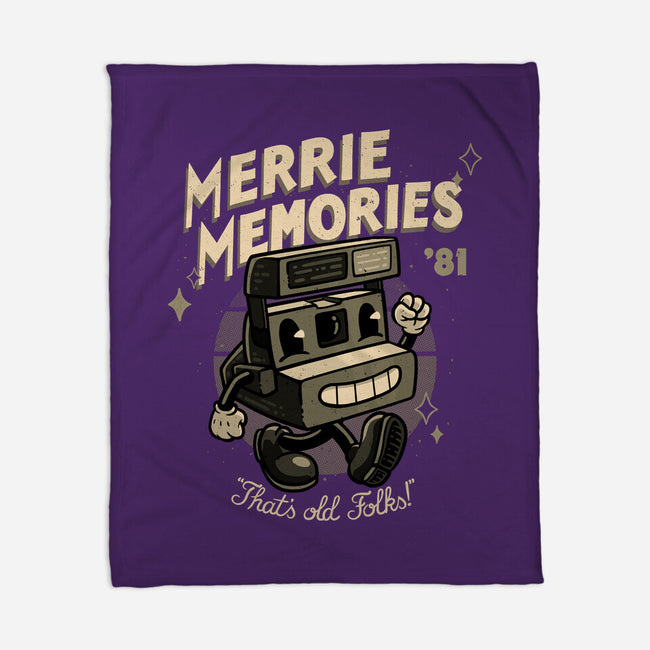 Merrie Memories Folks-None-Fleece-Blanket-teesgeex