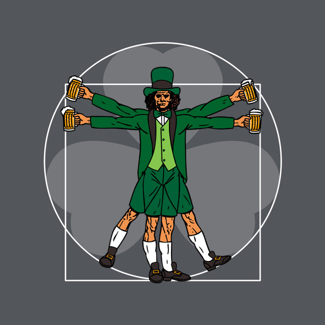 Vitruvian Irishman-Unisex-Crew Neck-Sweatshirt-Boggs Nicolas