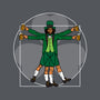Vitruvian Irishman-Unisex-Crew Neck-Sweatshirt-Boggs Nicolas