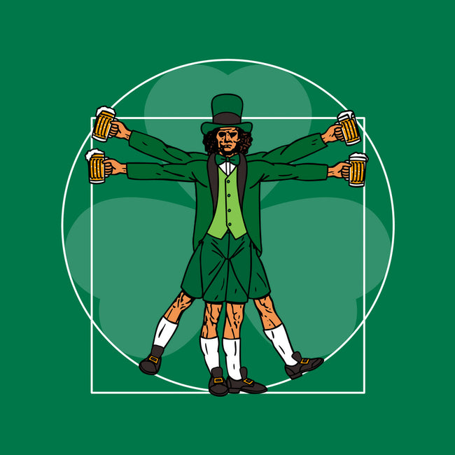 Vitruvian Irishman-Unisex-Crew Neck-Sweatshirt-Boggs Nicolas