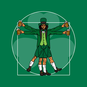 Vitruvian Irishman