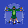 Vitruvian Irishman-Unisex-Crew Neck-Sweatshirt-Boggs Nicolas