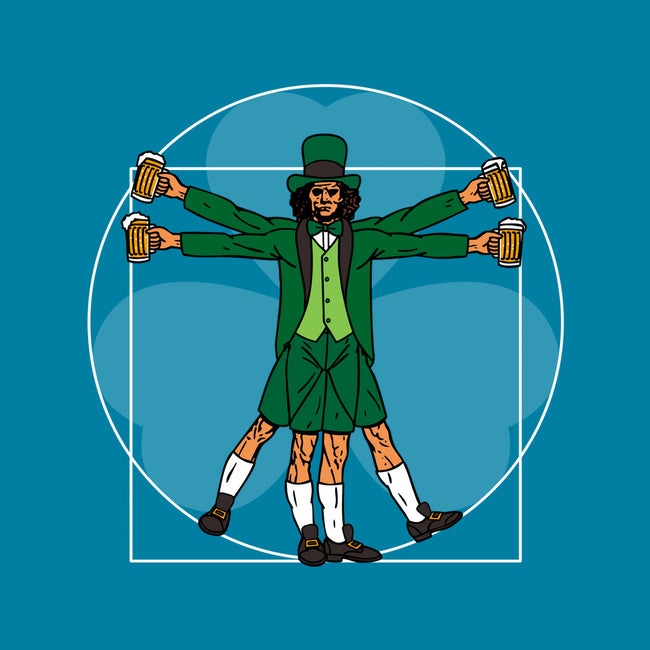 Vitruvian Irishman-None-Fleece-Blanket-Boggs Nicolas