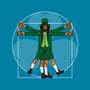 Vitruvian Irishman-None-Fleece-Blanket-Boggs Nicolas