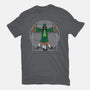 Vitruvian Irishman-Womens-Fitted-Tee-Boggs Nicolas