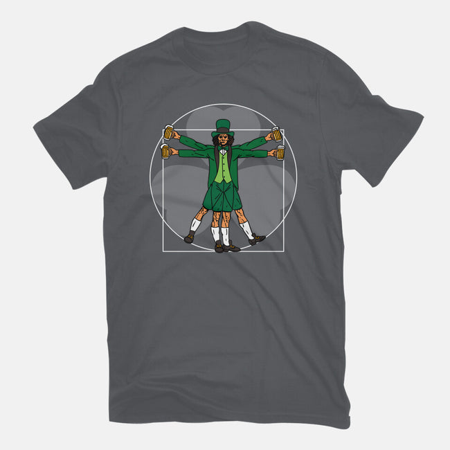 Vitruvian Irishman-Mens-Heavyweight-Tee-Boggs Nicolas