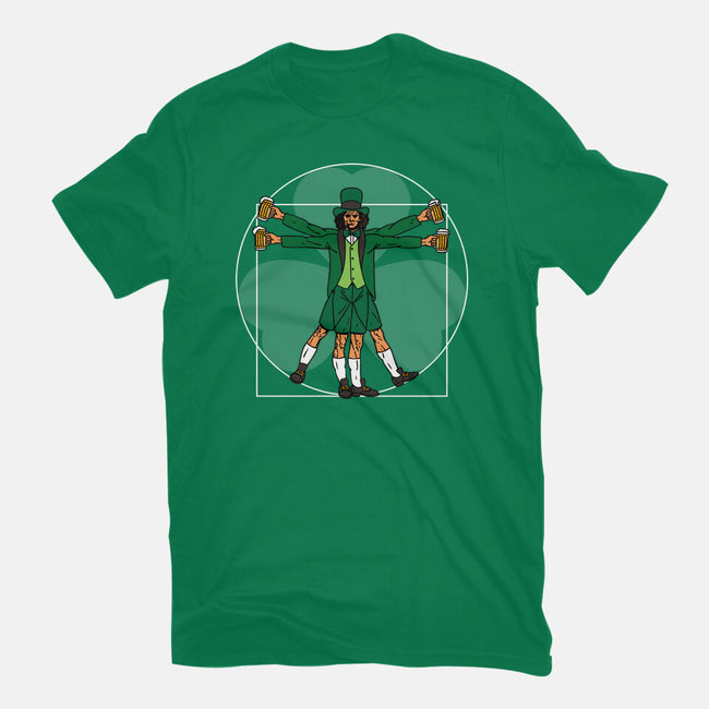 Vitruvian Irishman-Mens-Heavyweight-Tee-Boggs Nicolas