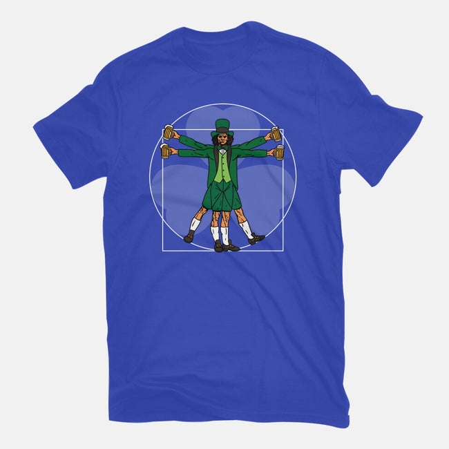 Vitruvian Irishman-Womens-Fitted-Tee-Boggs Nicolas