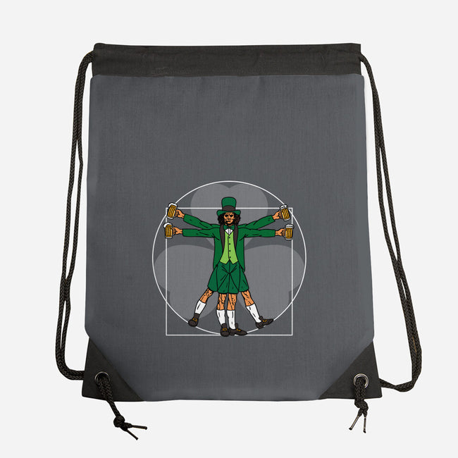 Vitruvian Irishman-None-Drawstring-Bag-Boggs Nicolas