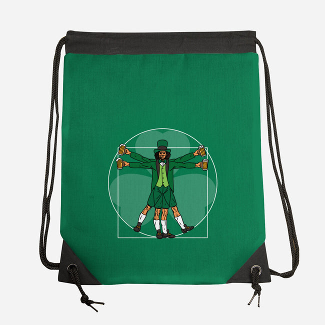Vitruvian Irishman-None-Drawstring-Bag-Boggs Nicolas