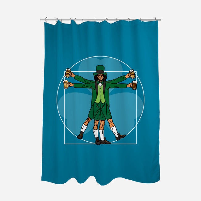 Vitruvian Irishman-None-Polyester-Shower Curtain-Boggs Nicolas