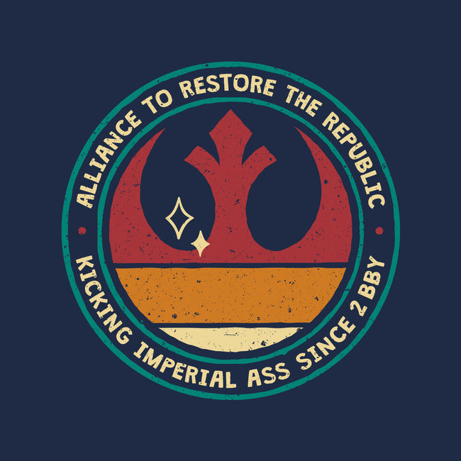 Kicking Imperial Ass-Womens-V-Neck-Tee-teesgeex