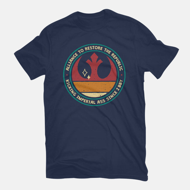 Kicking Imperial Ass-Womens-Basic-Tee-teesgeex